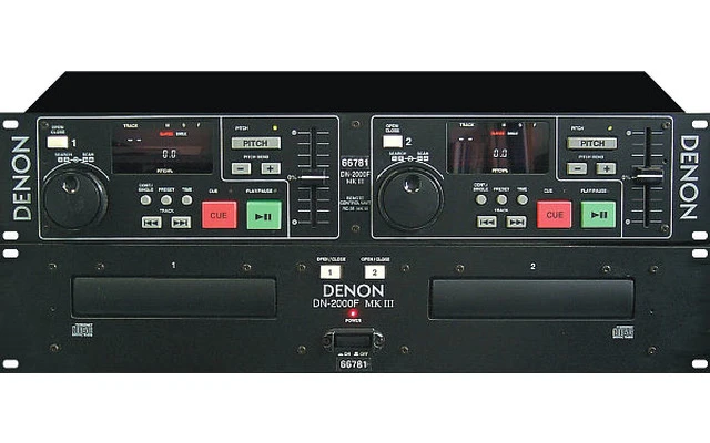 Cd player dual de los años 90s